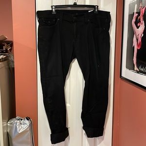 True Religion Black Jeans, size 44